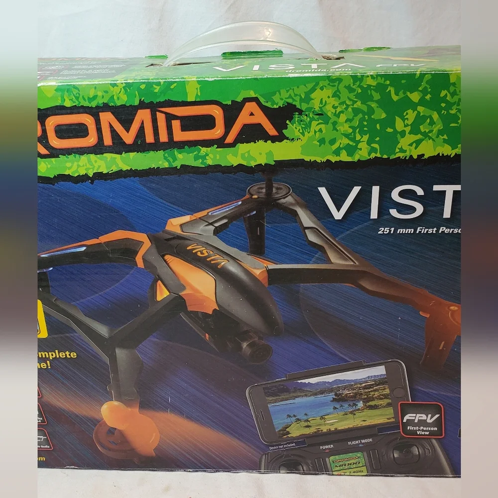 Dromida Vista FPV Drone with Camera WIFI FPV Mini Camera Hobbico LED Lights